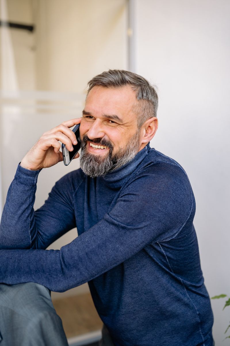 Leo, outreach team member making a friendly call to a new lead